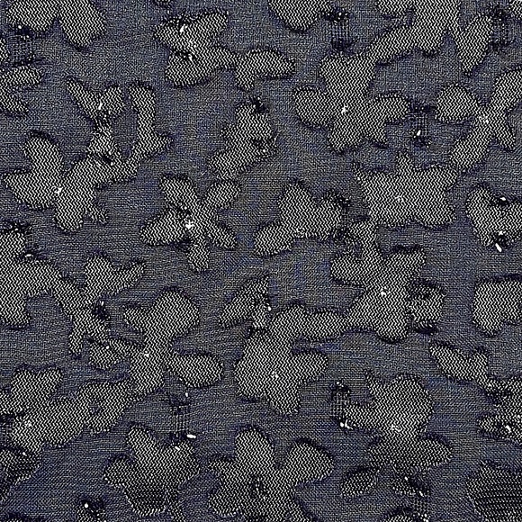 LC Lauren Conrad size small sleeveless top ruffle collar sheer sparkle front EUC - Picture 11 of 16